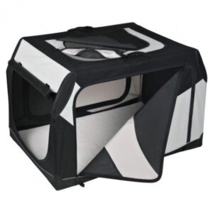 Transportní nylonový box Vario L 99x67x71/61 cm černo-šedý