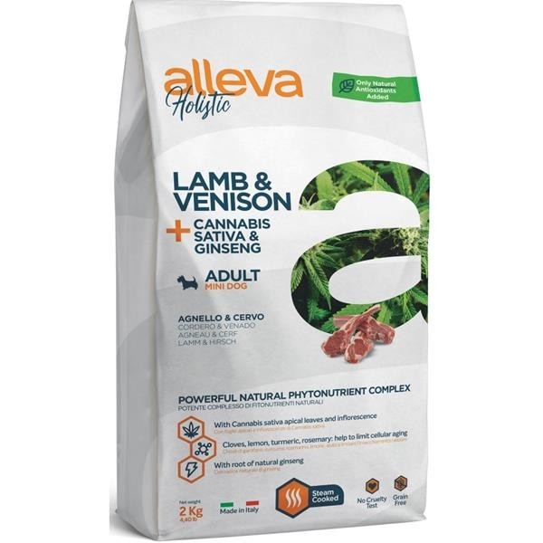 Alleva Holistic Dry Adult Lamb&Venison Mini 2 kg