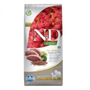 N&D Quinoa Neutered Duck&Broccoli&Asparagus 12 kg