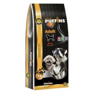 Puffins Adult Beef 15 kg