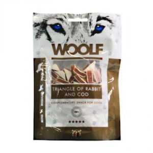 WOOLF Rabbit and Cod Triangle 100 g