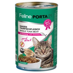 Feline Porta 21 pro kočky 6 x 400 g - Tuňák s mořskými řasami