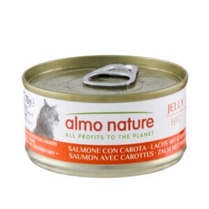 Almo Nature HFC Natural 24 x 70 g výhodné balení - HFC losos s mrkví v želé