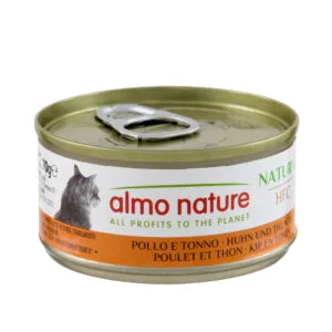 Almo Nature HFC Natural 24 x 70 g výhodné balení - kuře a tuňák