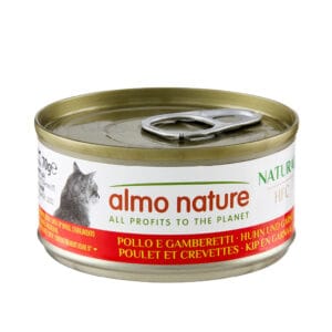Almo Nature HFC Natural 6 x 70 g - kuřecí a krevety