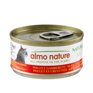 Almo Nature HFC Natural 6 x 70 g - kuřecí a krevety