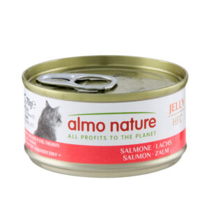 Almo Nature HFC Natural 24 x 70 g výhodné balení - HFC Losos v želé