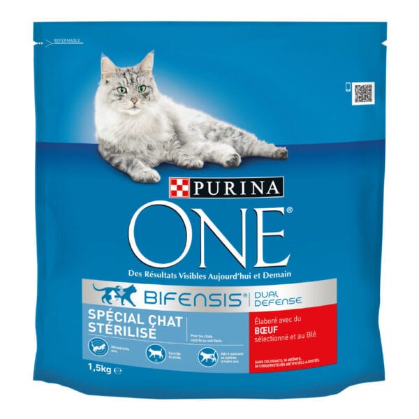 PURINA ONE Sterilised hovězí - 4 x 1
