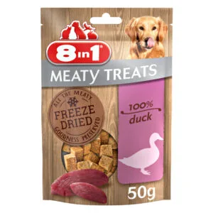 8in1 Meaty Treats - kachní prsa (50 g)