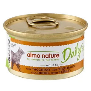 Almo Nature Daily Menu 12 x 85 g - Pěna s krůtou