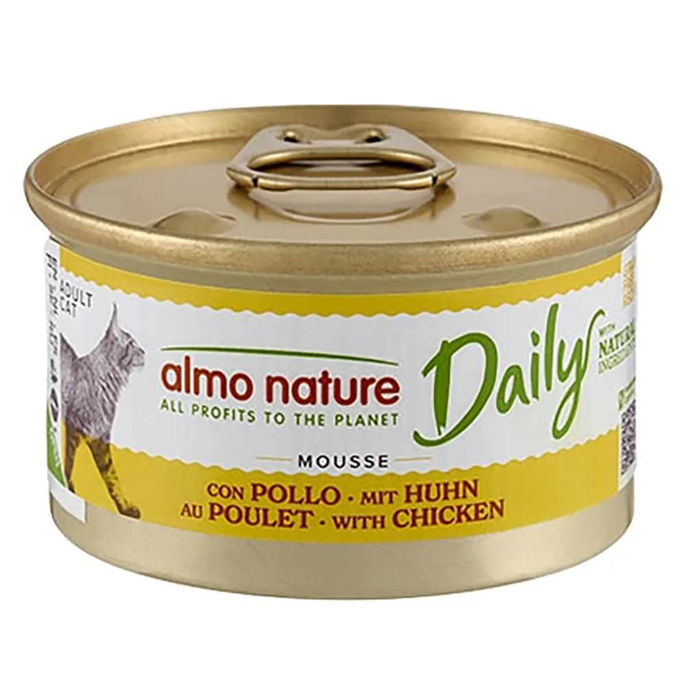 Almo Nature Daily Menu 12 x 85 g - Pěna s kuřetem
