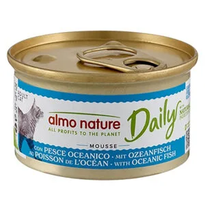 Almo Nature Daily Menu 12 x 85 g - Pěna s mořskou rybou