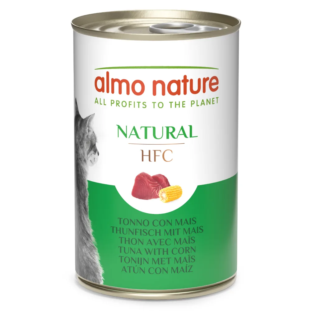 Almo Nature HFC 6 x 140 g - Tuňák & kukuřice