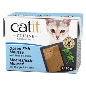 Catit Cuisine Mousse 12 x 90 g - tuňák s lososem
