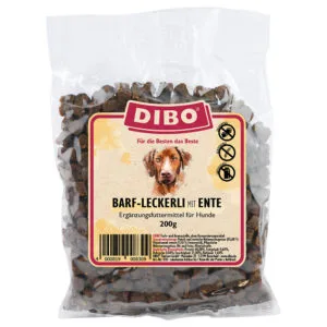 DIBO BARF pamlsky s kachním - Výhodné balení: 3 x 200 g