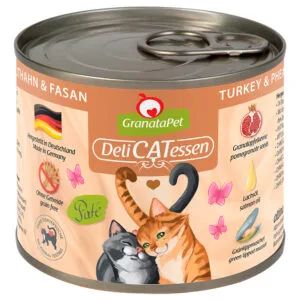 GranataPet DeliCatessen 12 x 200 g - Krocan & bažant