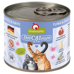 GranataPet DeliCatessen 12 x 200 g - Tuňák & kachna