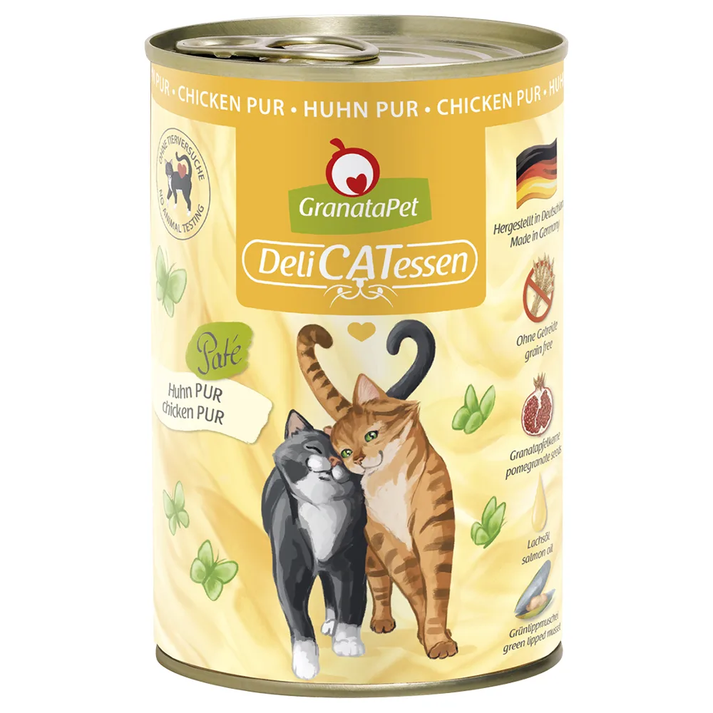 GranataPet DeliCatessen 12 x 400 g - Kuřecí PUR