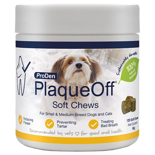 ProDen PlaqueOff Soft Chews Small & Medium - 120 kusů