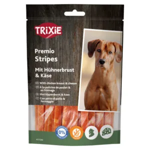 Trixie PREMIO proužky s kuřecím a sýrem - 2 x 100 g