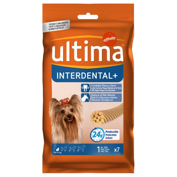 Ultima Snack Interdental pamlsky - výhodné balení: 3 x 70 g