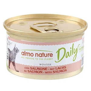 Almo Nature Daily Menu 12 x 85 g - Pěna s lososem