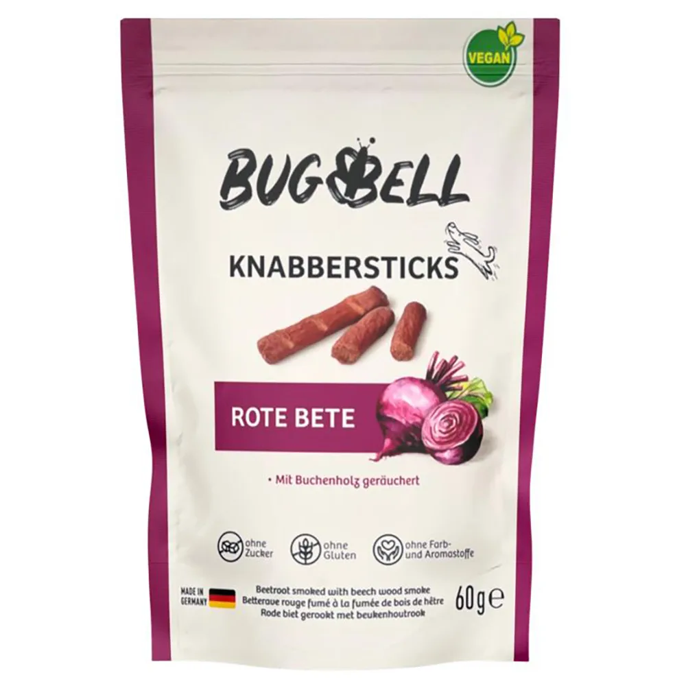 BugBell tyčinky s červenou řepou - 60 g
