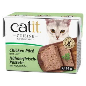 Catit Cuisine Paštika 24 x 95 g - kuře s játry