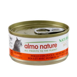 Almo Nature HFC Natural 24 x 70 g výhodné balení - kuřecí s dýní