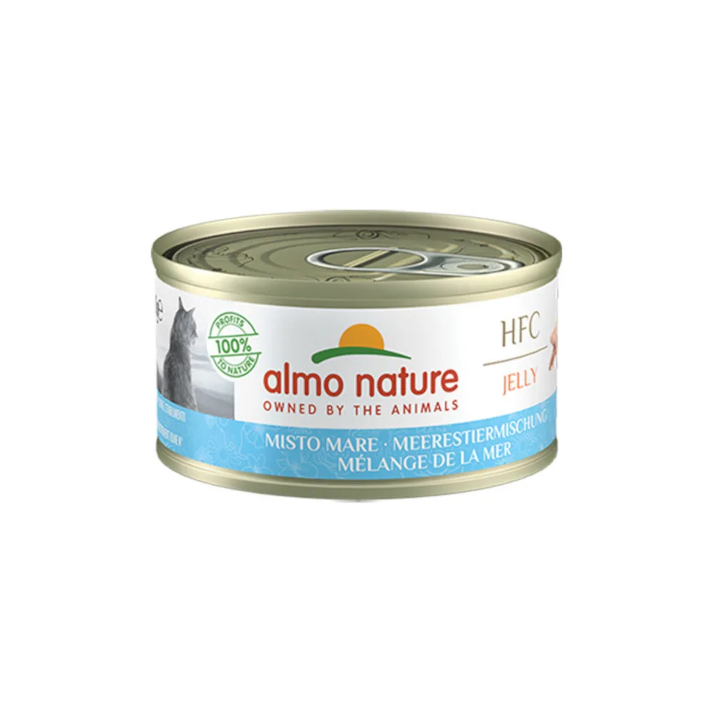 Almo Nature HFC Natural 24 x 70 g výhodné balení - mořský mix