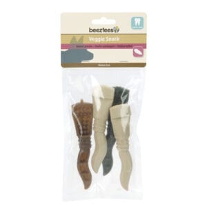 Beeztees Veggie pamlsky pro péči o zuby - 4 kusy à 13 cm
