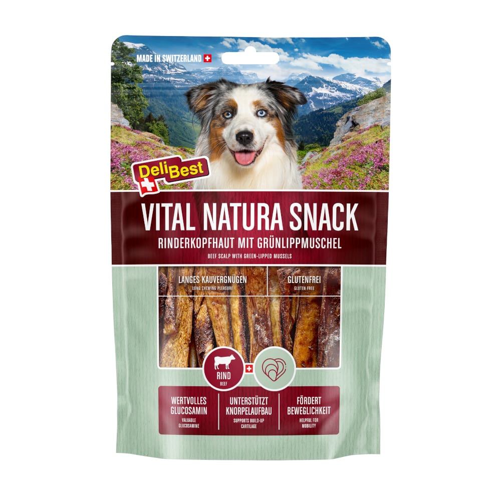 DeliBest Vital Natura Snack s extraktem ze zelených mušlí - Výhodné balení 2 x 200 g