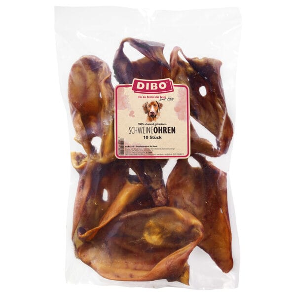 Dibo Premium vepřové uši - 10 ks