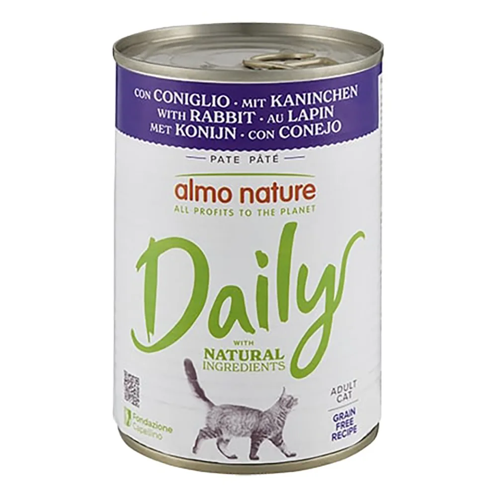Almo Nature Daily Menu 6 x 400 g - Králičí
