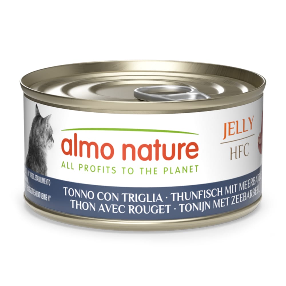 Almo Nature HFC Jelly 6 x 70 g - tuňák s parmicí