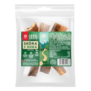 Maced kůže z divočáka - 100 g (2 x cca 6-14 cm)