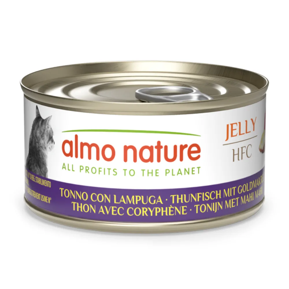 Almo Nature HFC Jelly 6 x 70 g - tuňák s mahi-mahi