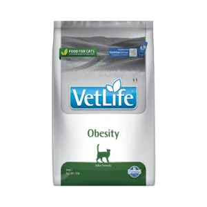 Farmina Vet Life Cat Obesity - Výhodné balení: 2 x 5 kg