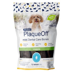 ProDen PlaqueOff Dental Care Bones - zelenina Mini (340 g)