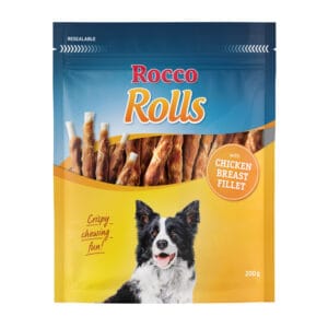 Rocco Rolls žvýkací rolky s kuřecím filetem - 12 x 200 g