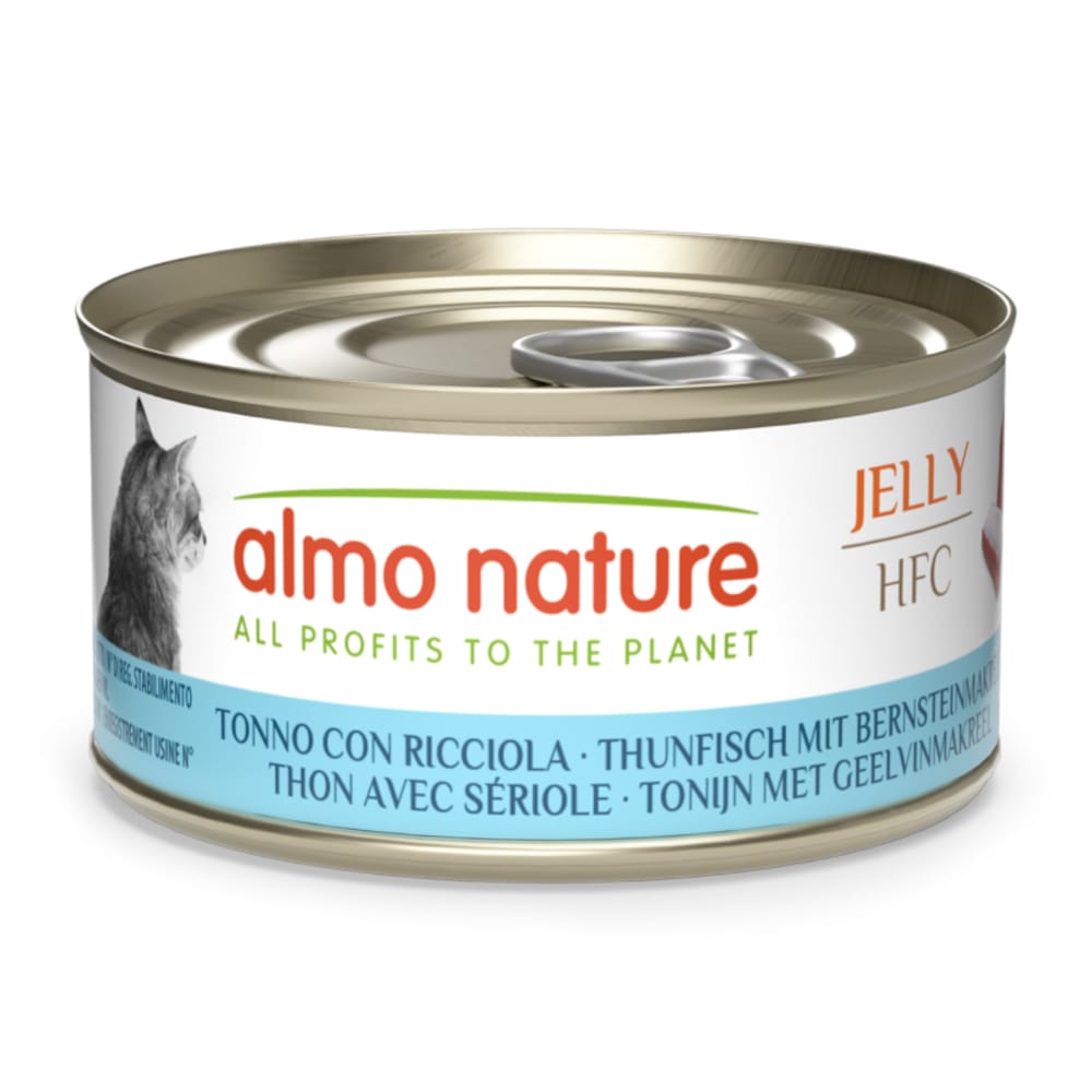Almo Nature HFC Jelly 6 x 70 g - tuňák s kranasem