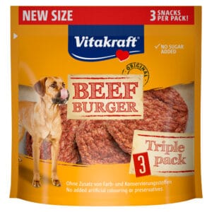 Vitakraft Beef Burger - hovězí (3 kusy)