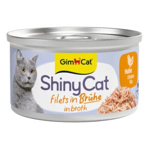 GimCat ShinyCat 6 x 70 g - kuřecí