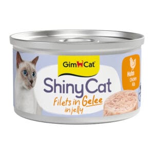GimCat ShinyCat Jelly 6 x 70 g - Kuře