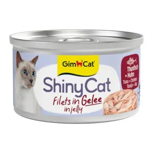 GimCat ShinyCat Jelly 6 x 70 g - Tuňák & kuře