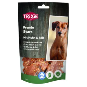 Trixie Premio hvězdy s kuřecím a rýží - 1 ks (100 g)