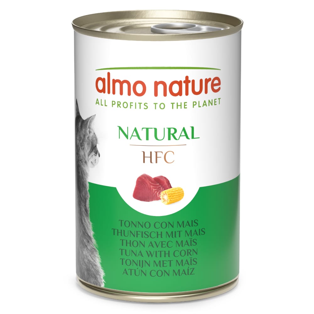 Almo Nature HFC 6 x 140 g - Tuňák & kukuřice