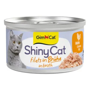 GimCat ShinyCat 6 x 70 g - kuřecí