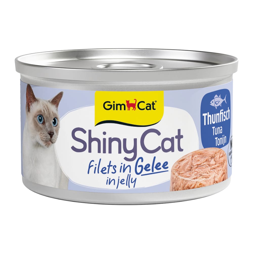 GimCat ShinyCat Jelly 6 x 70 g - Tuňák