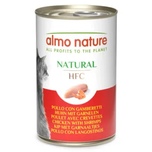 Almo Nature HFC 6 x 140 g - Kuře & krevety